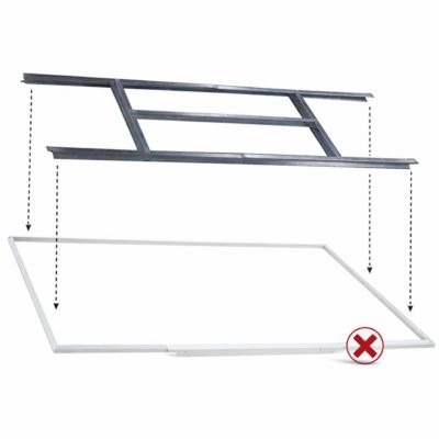 Kit plancher pour abri de jardin Trigano de 12,78 m²
