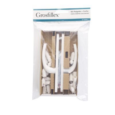 Kit poignée Grosfillex Exaconfort porte fenêtre 2 vantaux
