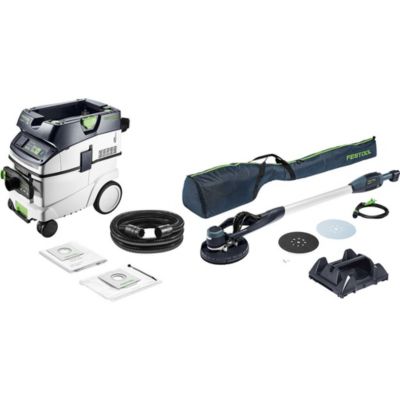 Kit ponceuse à bras PLANEX easy LHS-E 225 et aspirateur CTM 36 EI AC-PLANEX - 578418