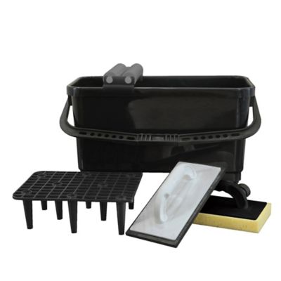 COMENSAL® Kit Joint Carrelage - 9 Pièces - 24L - Kit d'outils de Pose de  Carrelage - Eponge Hydro - Taloche à Joints Epoxy - Rouleau Perforé - Made  in