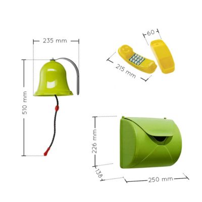 Kit pour petite maison de jardin Soulet 3943 de 3 à 12 ans