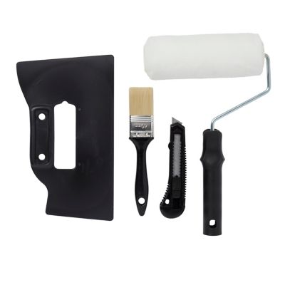 Kit pour pose de papier peint / fibre de verre - 4pièces