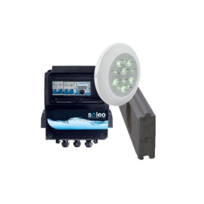 Kit projecteur 12 LED blanc pour piscine
