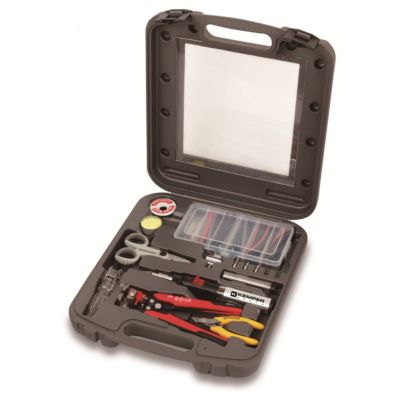 Kit Réparation électriques Mini chalumeau à gaz rechargeable Polyvalent Pinces et Accessoires KEMPER