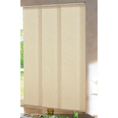 Kit rail et panneau japonais écru l.115 x H.250 cm Madeco