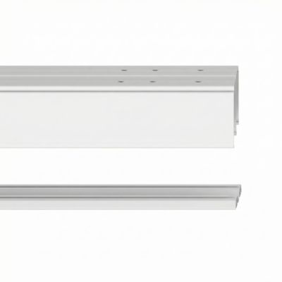 Kit rails de portes coulissantes GoodHome Arius blanc 120 cm