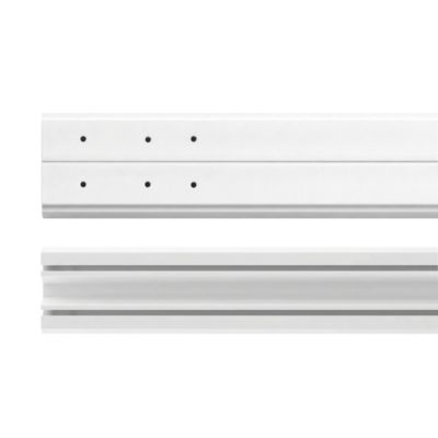 Kit rails de portes coulissantes GoodHome Arius blanc 270 cm