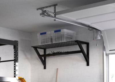 Kit rangement mural en métal avec 4 crochets GoodHome Rand H. 41.2 x L ...