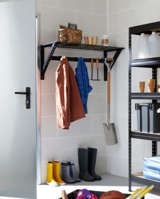 Crochets Pour Vélos Garage Lot De 8 Crochets De Rangement Pour Garage, Usage Domestique, Chaise, échelle, Vélo, Organisation D'outils électriques, Articles En Vrac Support Vélo Mural