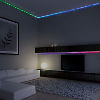 Kit ruban LED Diall multicolore 1,5 mètre 30W