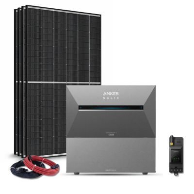 Kit solaire 2000Wc TrinaSolar - Batterie Anker 5,36 kWh