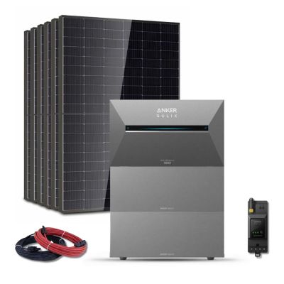Kit solaire 2760Wc DMEGC - Batterie Anker 8,04 kWh