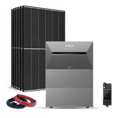 Kit solaire 3000Wc TrinaSolar - Batterie Anker 8,04 kWh