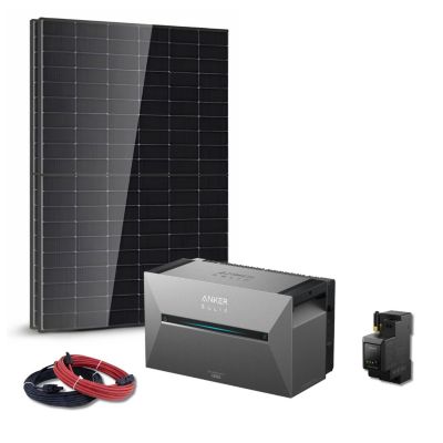 Kit solaire 910Wc DMEGC - Batterie Anker 2,68 kWh