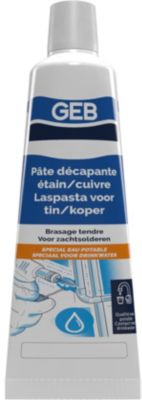 Kit soudure sur canalisation sanitaire 3 en 1 étain/cuivre GEB