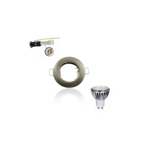 Kit Spot LED GU10 5W COB équivalent 50W Dimmable