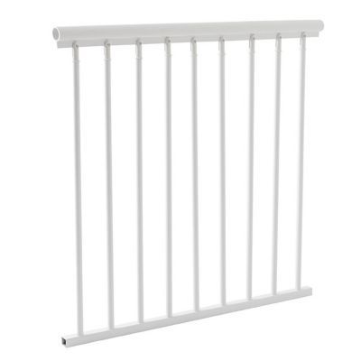 Kit suite pour garde-corps Industria white 1m