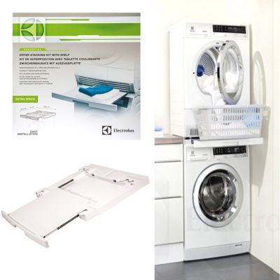 Kit superposition avec tablette coulissante  902986629/1 pour Lave linge