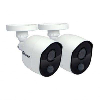 Kit supplémentaire de 2 caméras de surveillance 1080p système Swann DVR