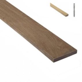 Kit terrasse complet en bois exotique IPE avec Lambourde et vis - lot : 10m² - lames de 1250 mm