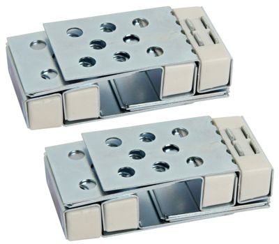 Kit Trappe Magnétique Semin - Accès Baignoire - s'adapte à toutes Dimensions de Carrelage - Salle de Bains (lot de 2)