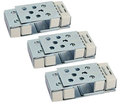 Kit Trappe Magnétique Semin - Accès Baignoire - s'adapte à toutes Dimensions de Carrelage - Salle de Bains (lot de 3)