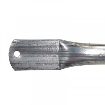 Kit tube réglable épaisseur 2 mm écrasé poinçonné, Long utile 215 à 255 cm