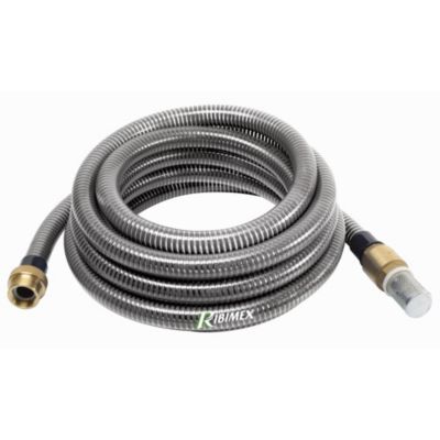 Kit tuyau aspiration 7m raccords laiton diamètre 25