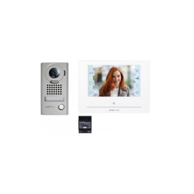 Kit vidéo Wifi couleur grand angle antivandal - AIPHONE - 130413