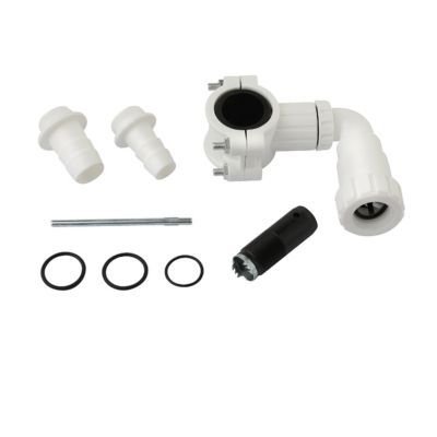 Kit vidange PVC et clapet anti-retour pour lave linge Diall