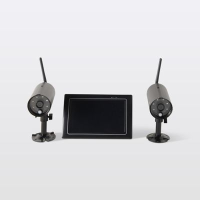 Kit vidéosurveillance intérieur et extérieur - 2 caméras Chacon 1080P - 4 canaux - 2 To