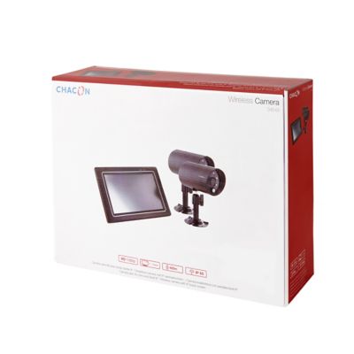 Kit vidéosurveillance intérieur et extérieur - 2 caméras Chacon 1080P - 4 canaux - 2 To