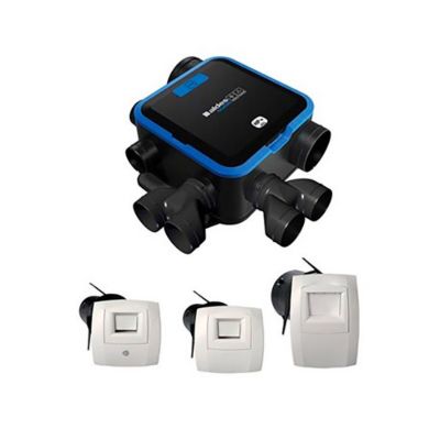 Kit VMC hygroréglable - EasyHOME - H - Blanc - Simple flux - 3542280330264