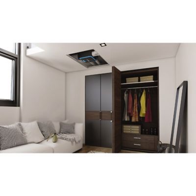 Kit VMC simple flux autoréglable compact EasyHome avec grilles BIP