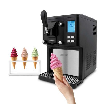 Kitchencook - Deliciosa - Machine à Glace 3 En 1 - 1,5l - écran Lcd - 250w