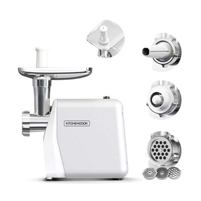 Kitchencook - Mg1300 - Hachoir à Viande électrique - 1300 W - Fonction Marche Arrière