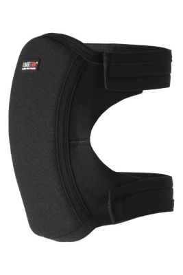 Kneetek Genouillère PROFILine polyuréthane antidérapante, taille unique, noire
