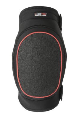 Kneetek Safetek Premium Genouillères Kevlar Soft Noir, Taille Unique (EN 14404 Type 1)