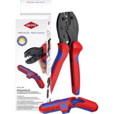 Knipex 00 31 31 V01 SB - Kit d'outils de dénudage pour installations photovoltaïques