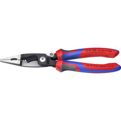 Knipex 13 92 200 pince multifonction 200 mm - 6 fonctions pour installations électriques