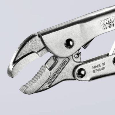 Knipex 41 04 180 pince-étau demi-ronde 0-30 mm, 180 mm