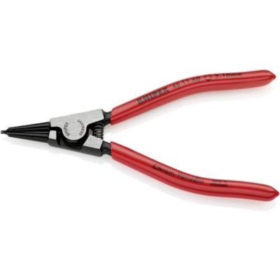 Knipex 46 11 A0 Pince pour circlips bec droit 140 mm, pour bagues extérieures 3-10 mm