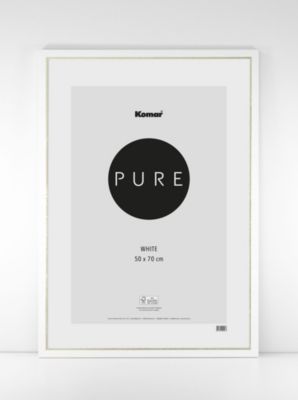 Komar Cadre en bois Elegant White 50 x 70 cm