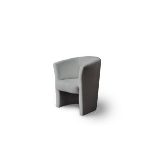 Kori - fauteuil cabriolet - en tissu bouclette tendance - Lisa Design