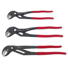KS TOOLS - 115.8531 - Lot de trois pinces multiprises à verrouillage 10'' - 12'' - 16''