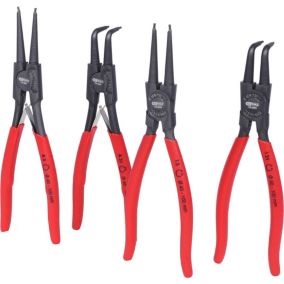 KS TOOLS - 119.2060 - Jeu de pinces à circlips, 40-100 mm, 4pcs