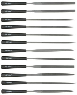 KS Tools - 140.3050 - Jeu de 12 limes à aiguilles, L.145 mm