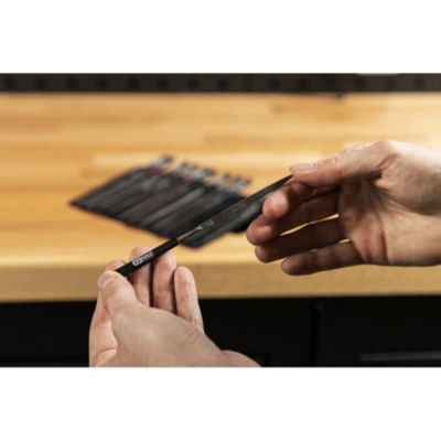 KS Tools - 140.3050 - Jeu de 12 limes à aiguilles, L.145 mm
