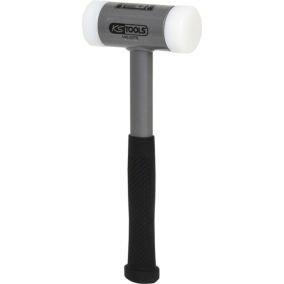 KS Tools - 140.5275 - Maillet à embouts plastiques anti rebonds, manche acier, L, 310 mm, diamètre  50 mm