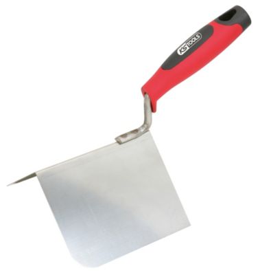 KS Tools - 144.0242 - Truelle d'angle extérieur - lame flexible inox - manche bi-composant - 100x125mm